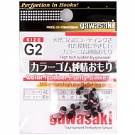 미래로-시스템C1칼라고무순정봉돌 / gawasaki 가와사키 컬러봉돌